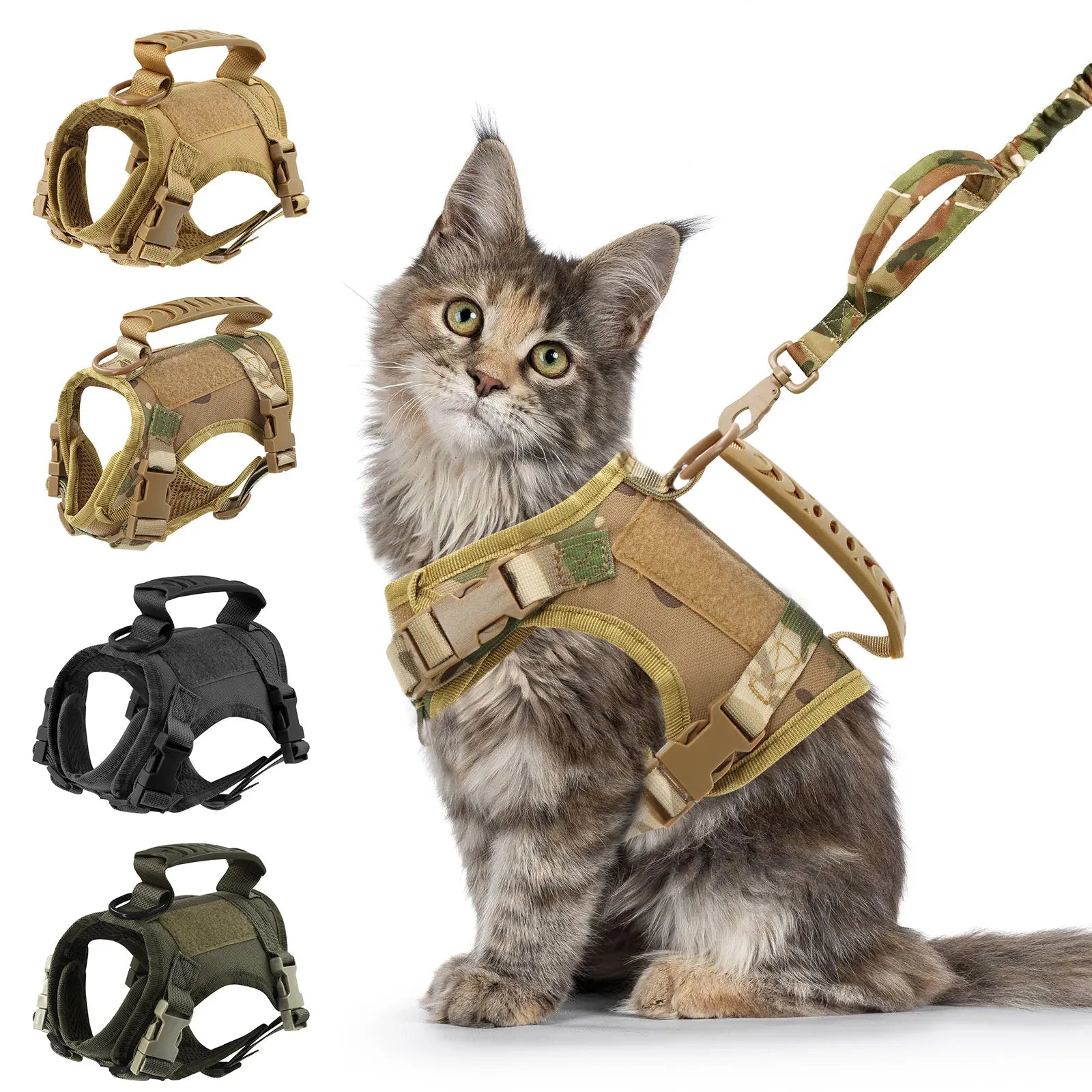 Harness And Adjustable Leashes For  Small Dog And Cat Training