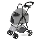 3-in-1 Pet Stroller with Removable Carrier