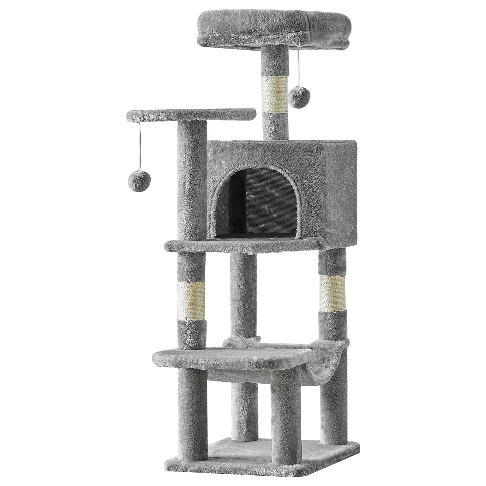 Multi-Level Cat Tree with Scratching Posts