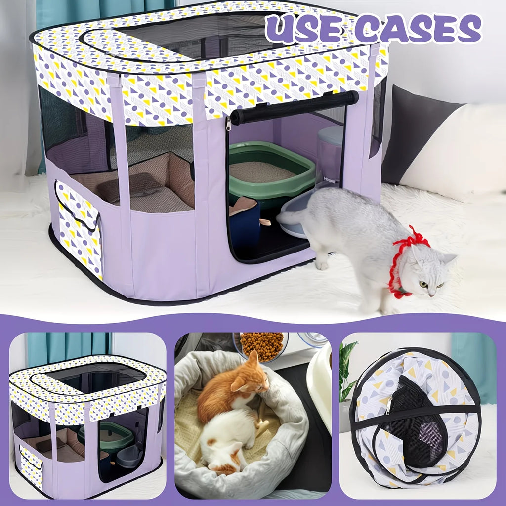 Portable, Fashionable, Foldable Pet House