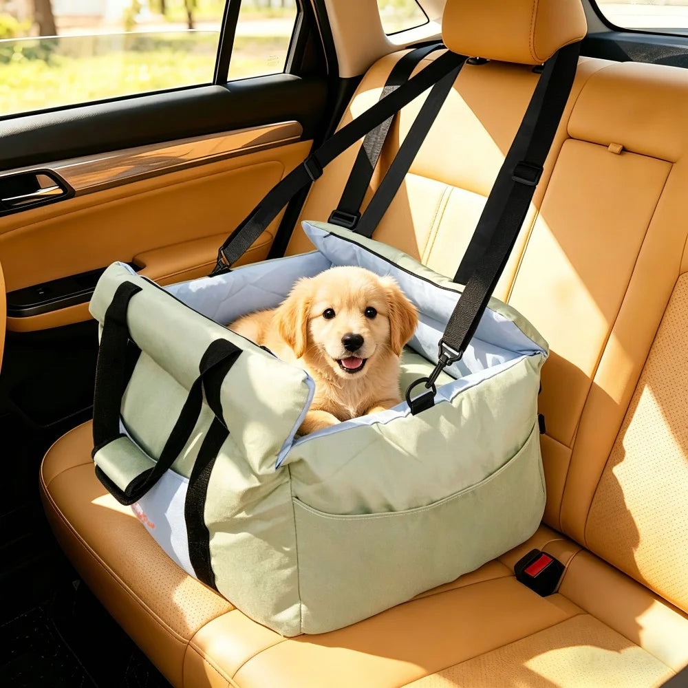 Dog Booster Seat with Safety Belt